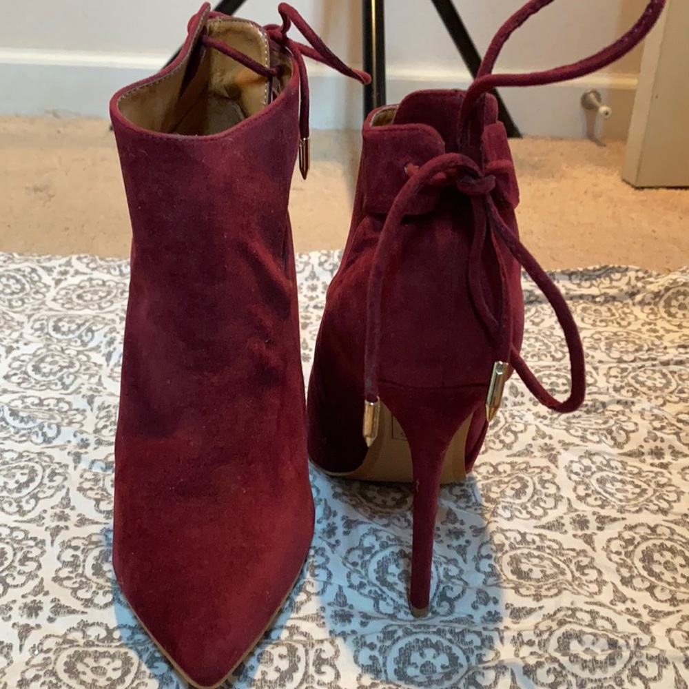 Super cute high heel booties